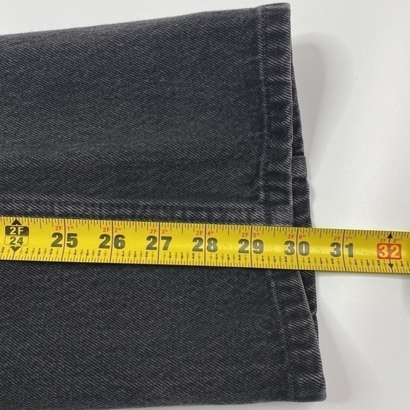 Vintage Tommy Hilfiger Black Bootcut Denim Jeans 30x30 - Picture 8 of 13